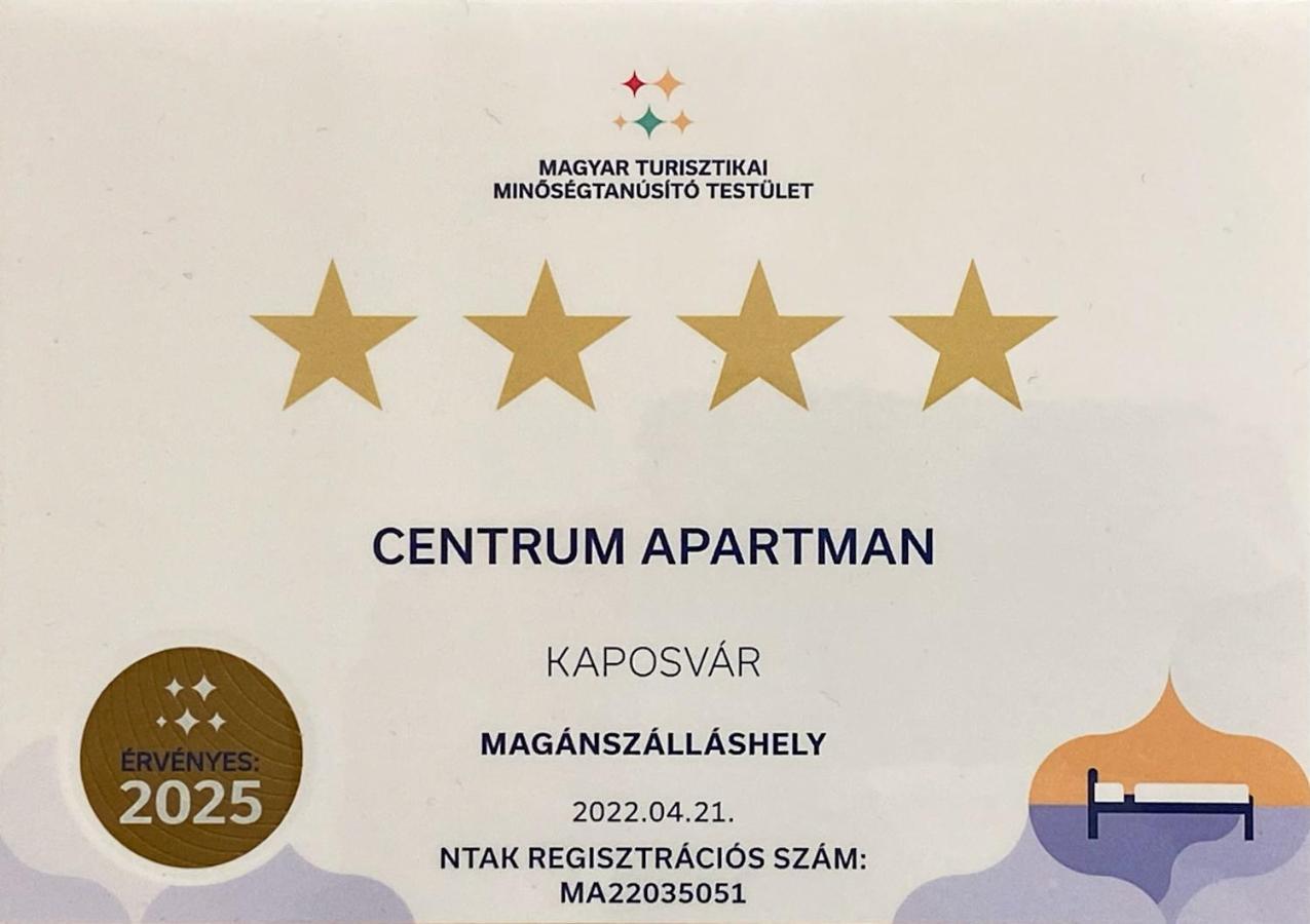 Centrum Apartman Kaposvár エクステリア 写真
